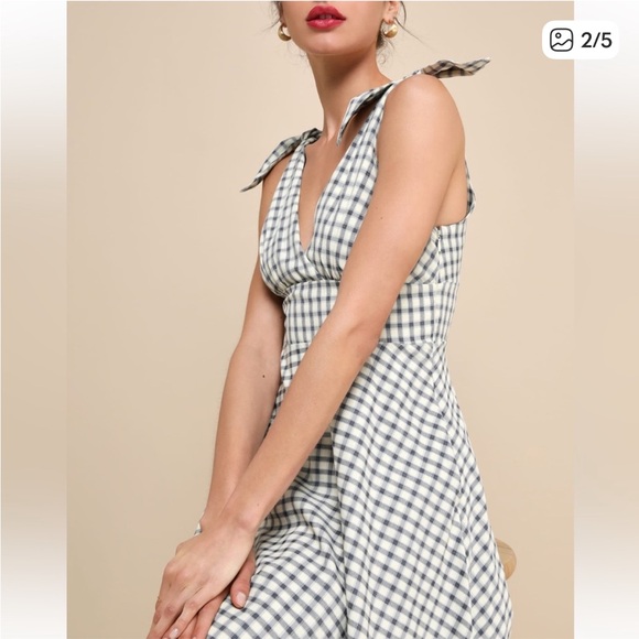 Lulus Chic French Girl Midi Dress - Picture 2 of 5
